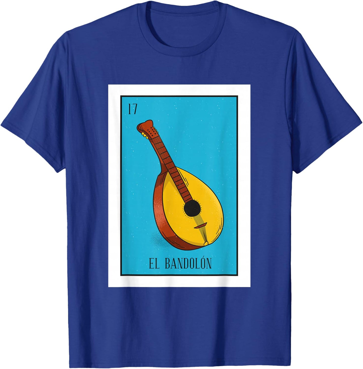 El Bandolon Lottery Gift The Bandolon Card Mexican Lottery T-Shirt - T-Shirt | Royal