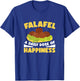 Funny Falafel Daily Dose Of Happiness For Falafel Food Maker T-Shirt - T-Shirt | Royal