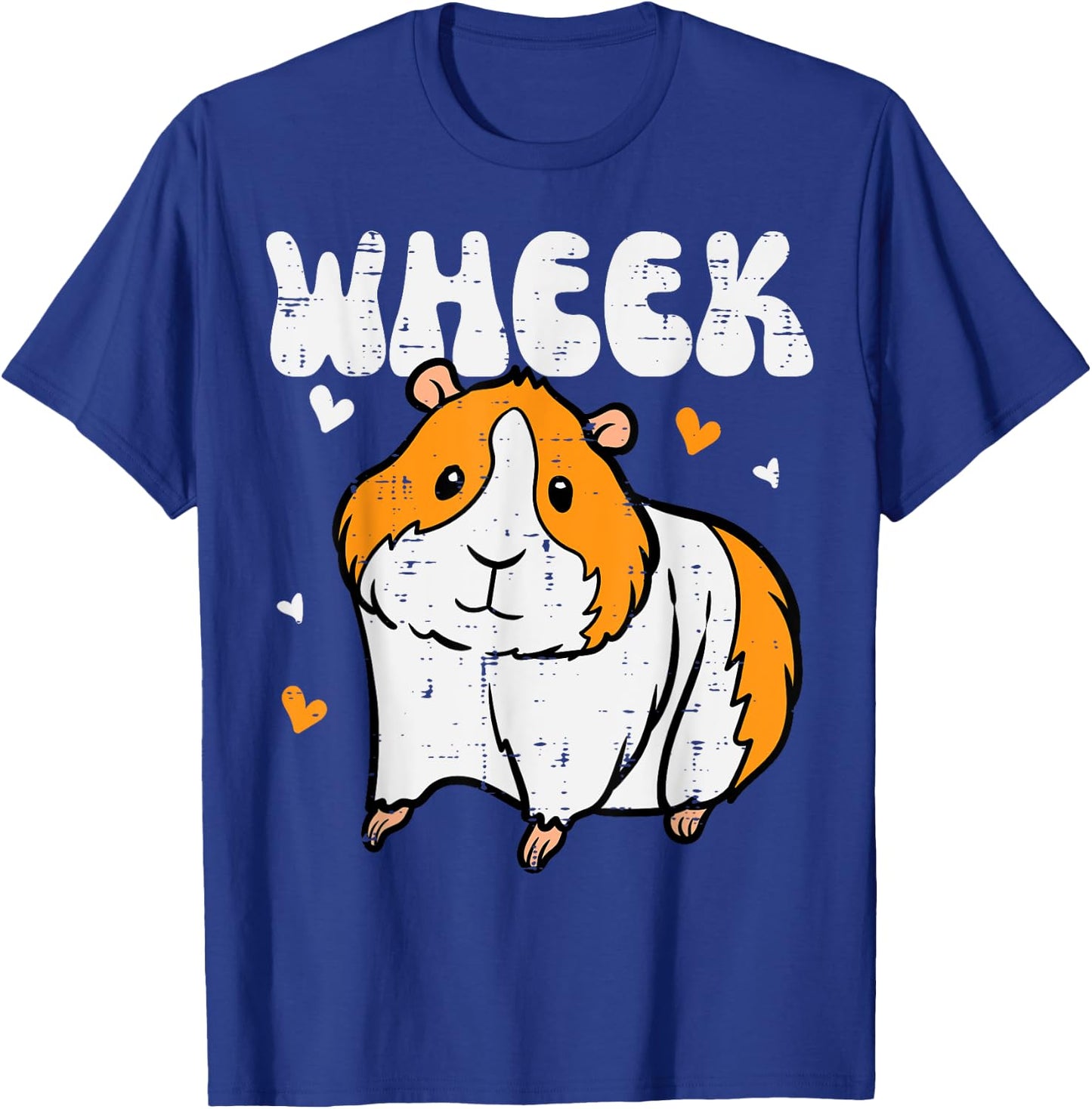 Guinea Pig Wheek Cavy Lover Rodent Girls Boys Kids Women Men T-Shirt - T-Shirt | Royal