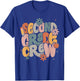 Back To School Second Grade Crew 2nd Grade Teacher Men Women Kids T-Shirt - T-Shirt | Royal