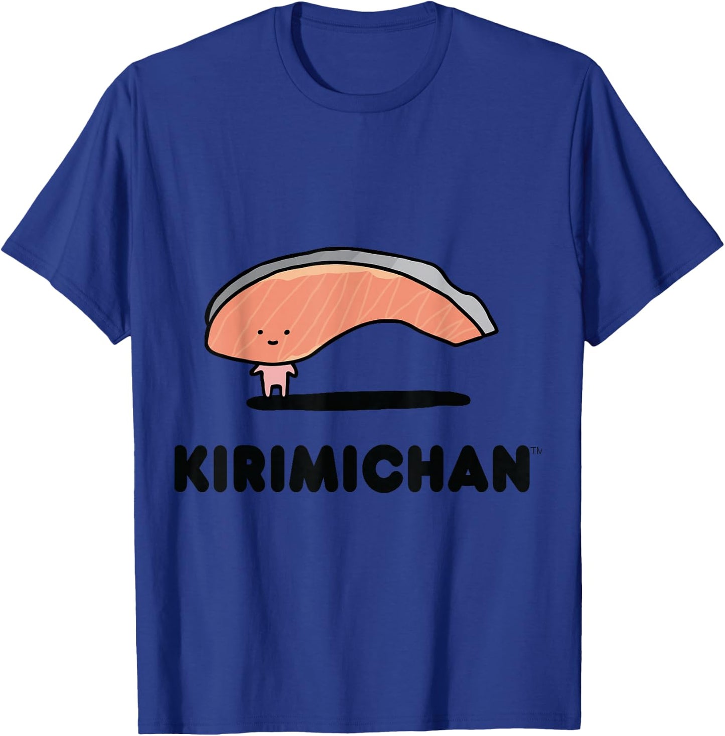 SANRIO Kirimichan Character Front and Back T-Shirt - T-Shirt | Royal