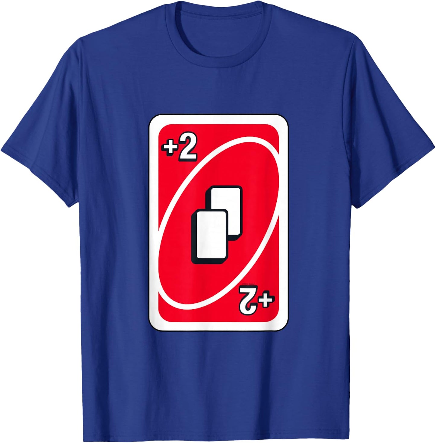 UNO - Red Draw Two Card T-Shirt - T-Shirt | Royal