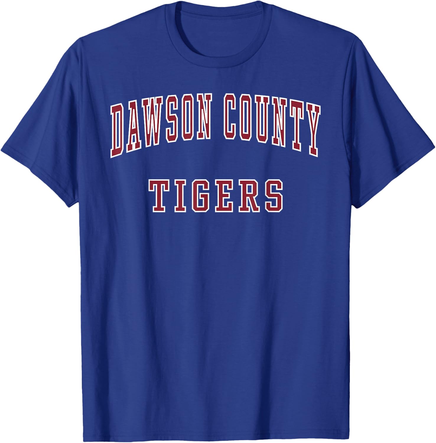 Dawson County High School Tigers T-Shirt - T-Shirt | Royal