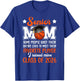 Basketball Senior Mom Class Of 2026 Basketball Senior Mother T-Shirt - T-Shirt | Royal
