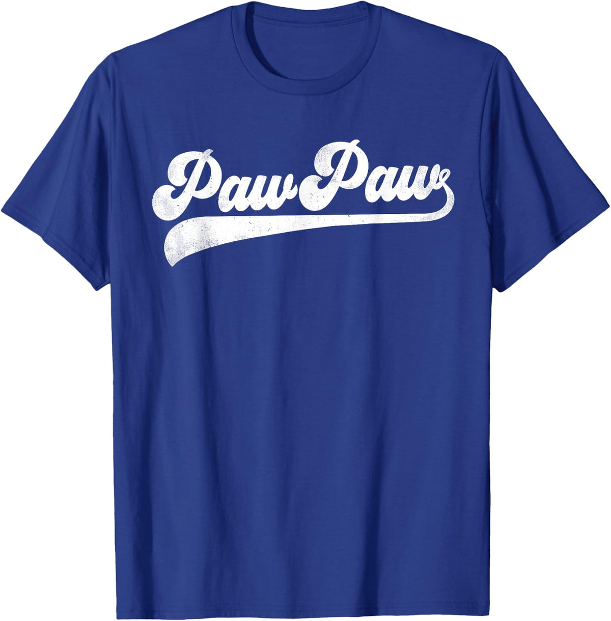 PawPaw Gifts Father's Day Paw Paw T-Shirt - T-Shirt | Royal
