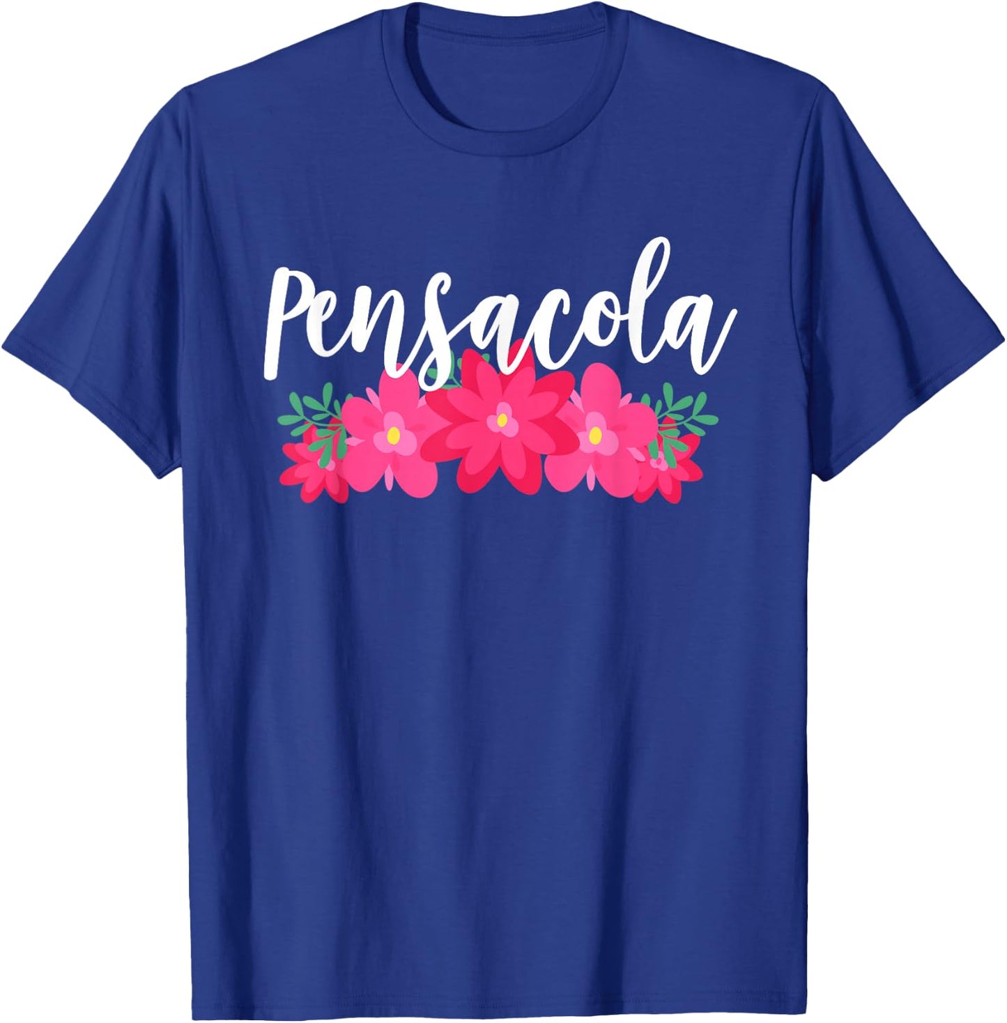Pensacola Florida Tropical Vacation T-Shirt - T-Shirt | Royal