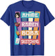 Anime Ramen Boba Sketching Just A Anime Girl Who Love T-Shirt - T-Shirt | Royal