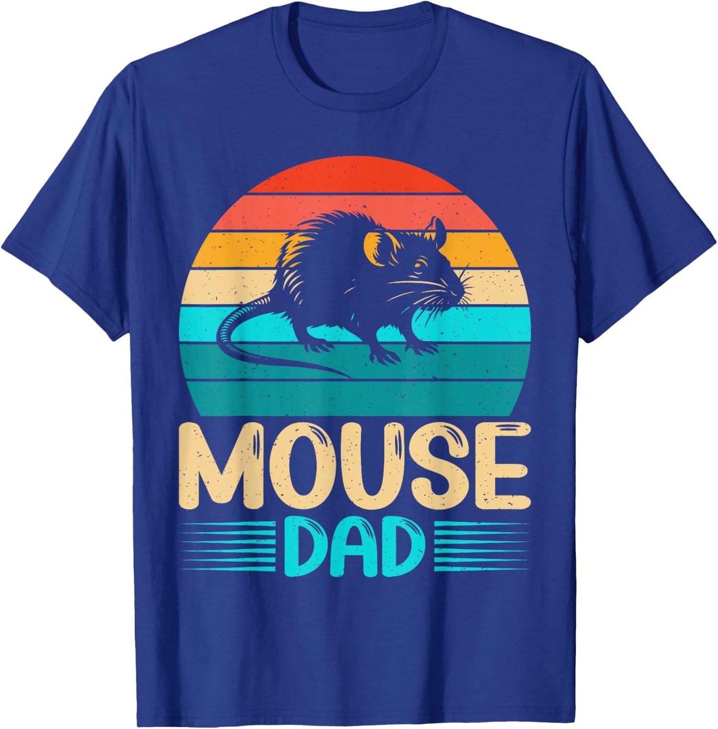 Mouse Dad Mouse T-Shirt - T-Shirt | Royal