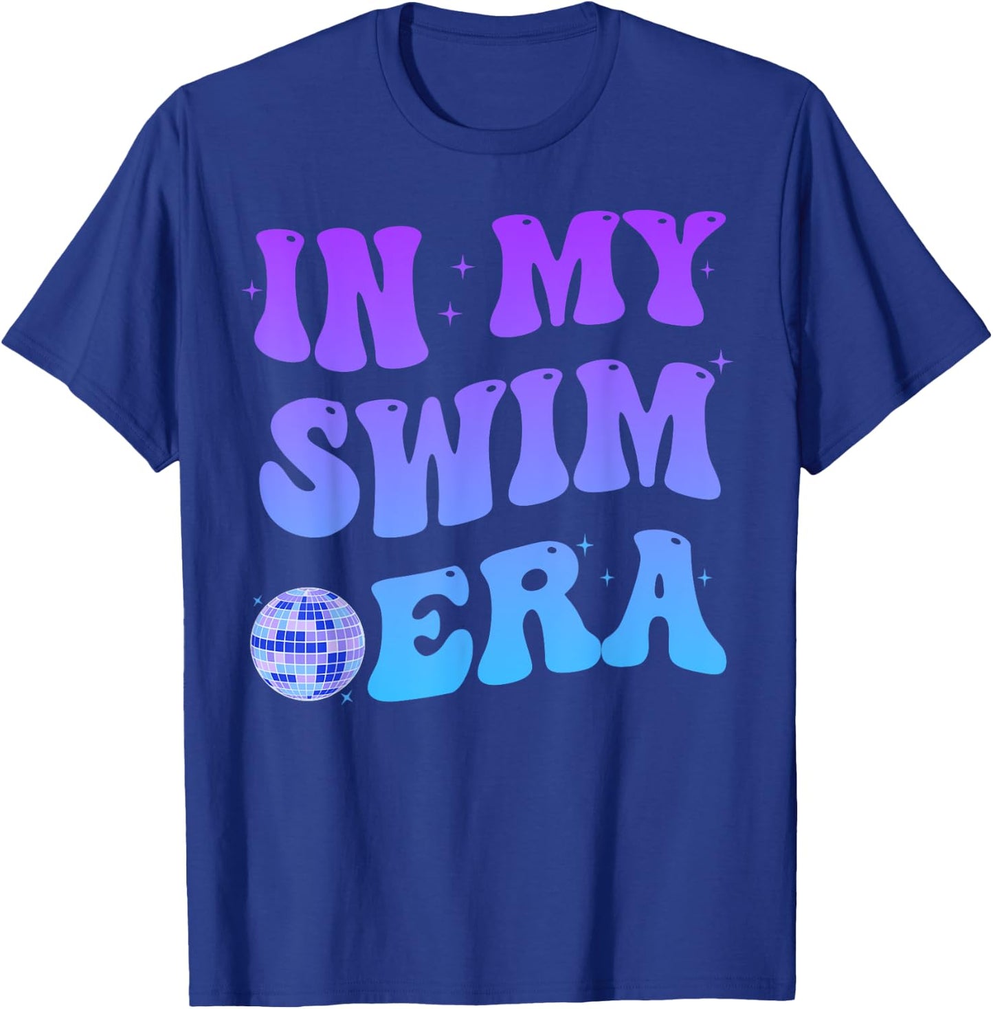 Retro In My Swim Era Swimming Swimmers Women Men Kids T-Shirt - T-Shirt | Royal