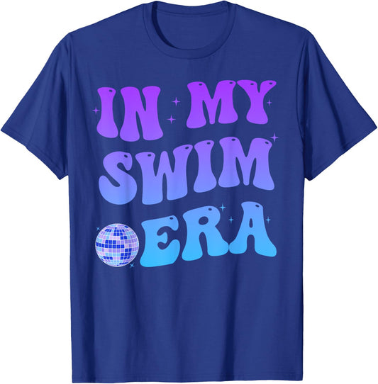 Retro In My Swim Era Swimming Swimmers Women Men Kids T-Shirt - T-Shirt | Royal