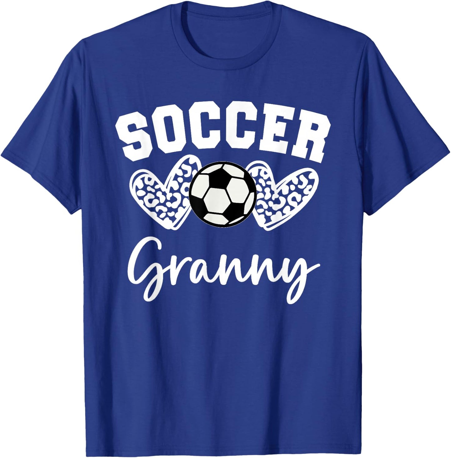 Soccer Granny Matching Family Soccer T-Shirt - T-Shirt | Royal