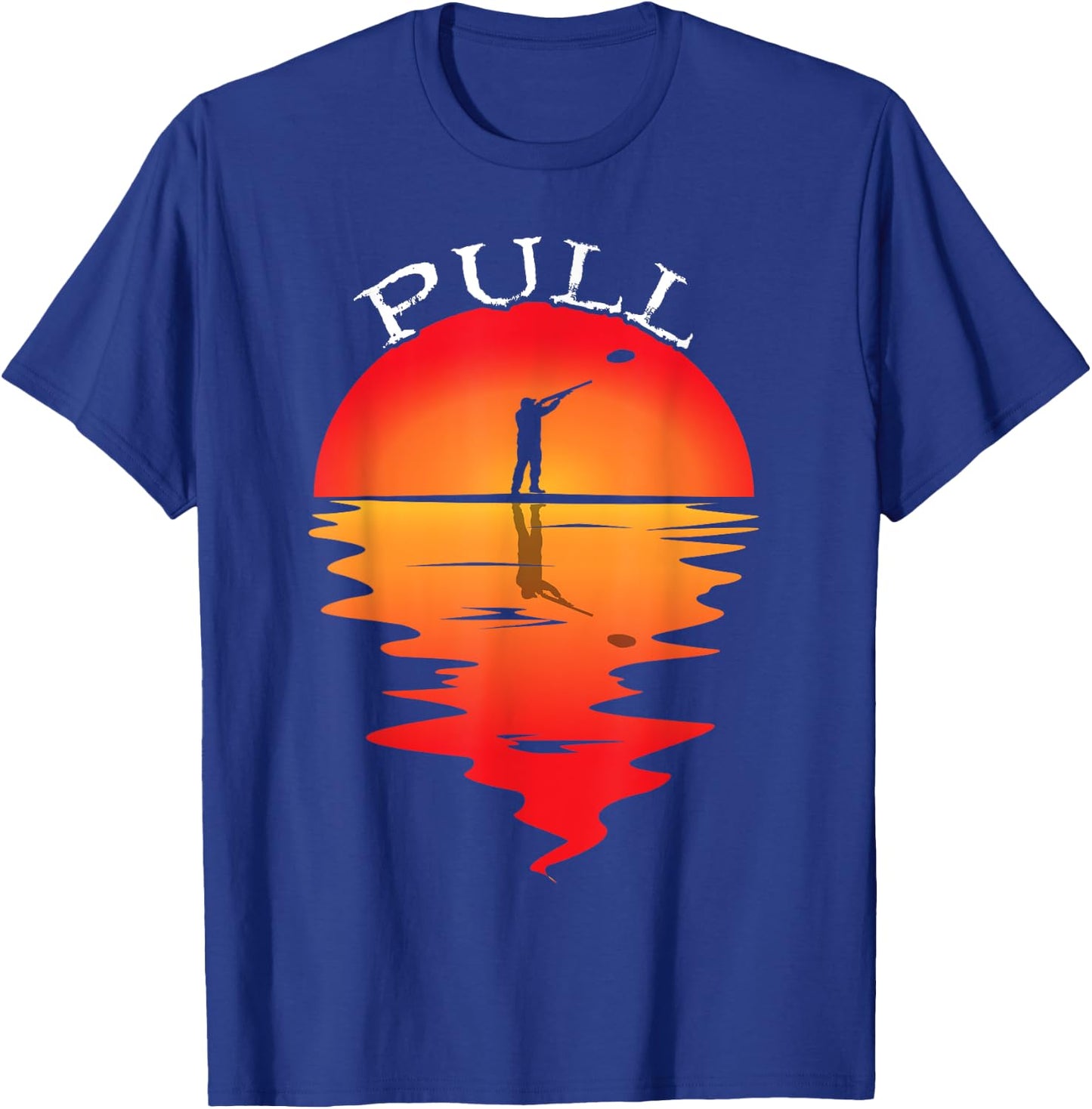 Trap Shooting Clay Pigeon Shooting Skeet Shooting T-Shirt - T-Shirt | Royal