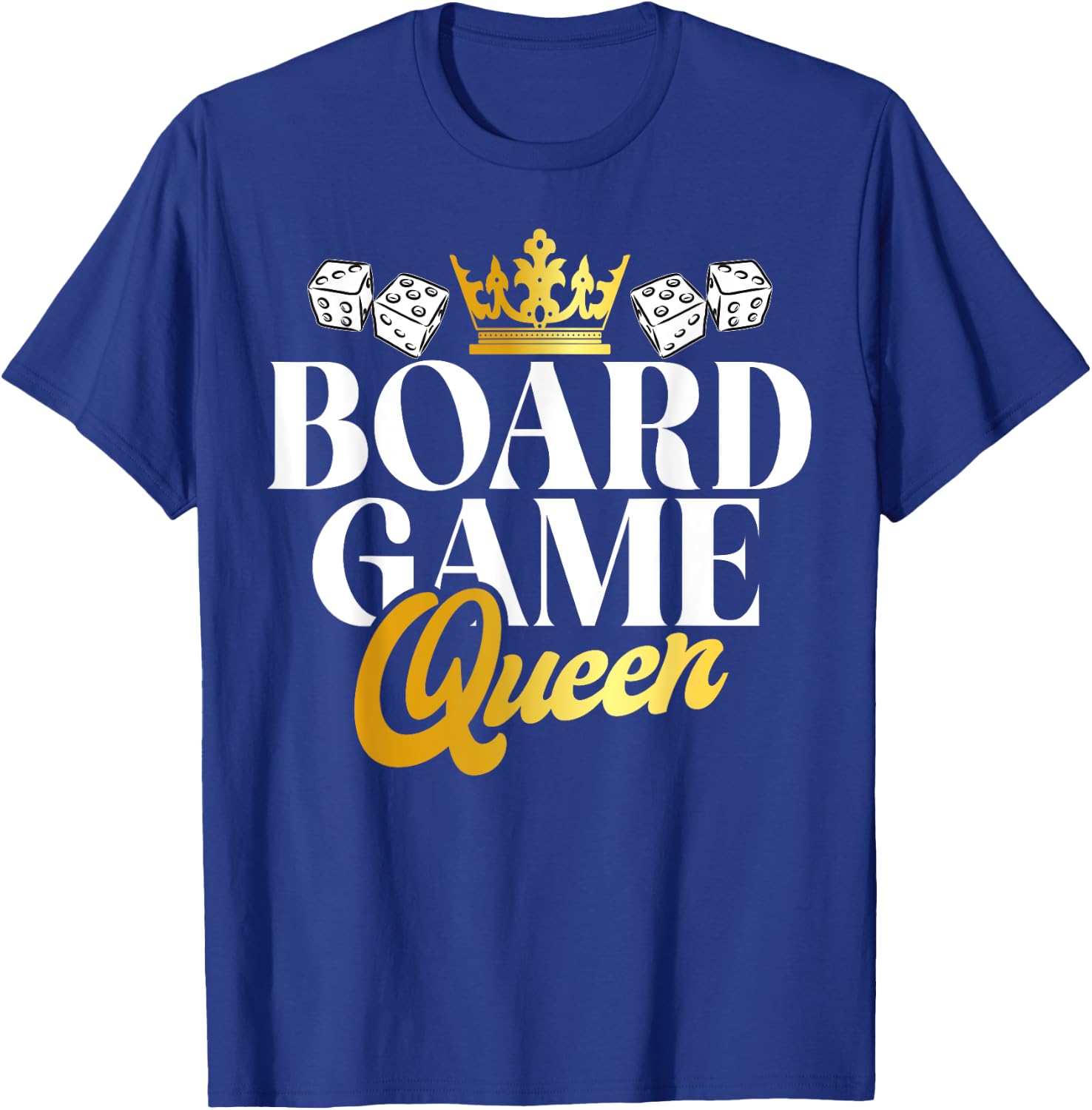 Board Game Queen Board Game T-Shirt - T-Shirt | Royal