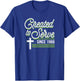 Created To Serve Since 1966 Christian Birthday Birth Year T-Shirt - T-Shirt | Royal