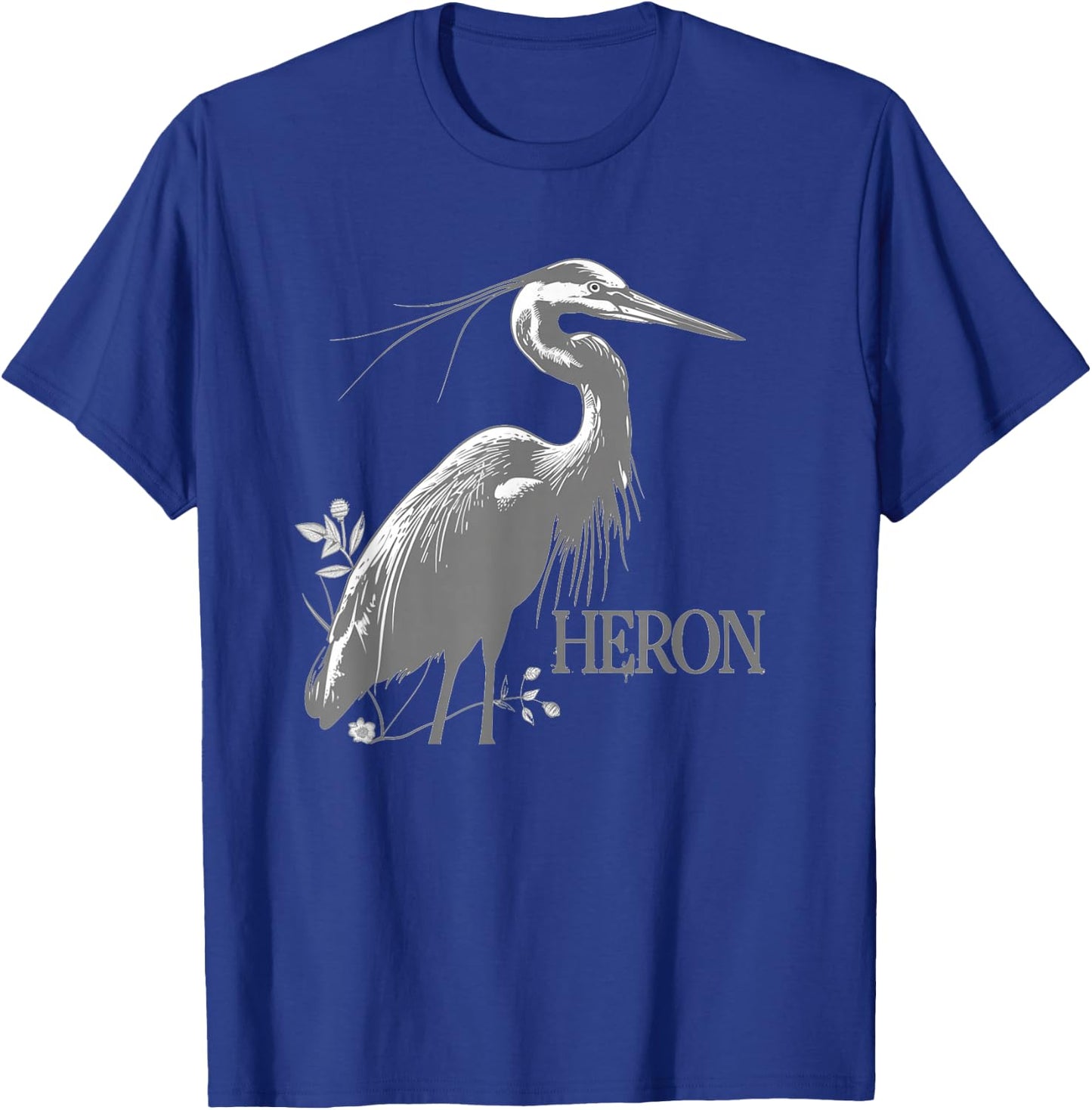 Awesome Heron Costume for Birds and Herons Lovers T-Shirt - T-Shirt | Royal