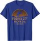 Virginia City, Nevada NV Wild West Rodeo Cowboy T-Shirt - T-Shirt | Royal