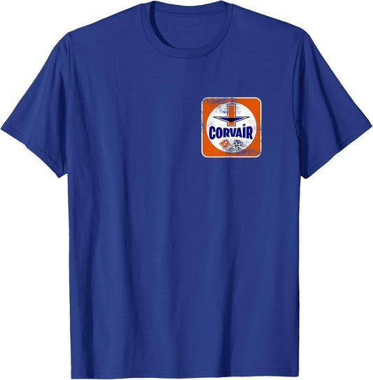 Vintage Corvair Racing Design T-Shirt - T-Shirt | Royal