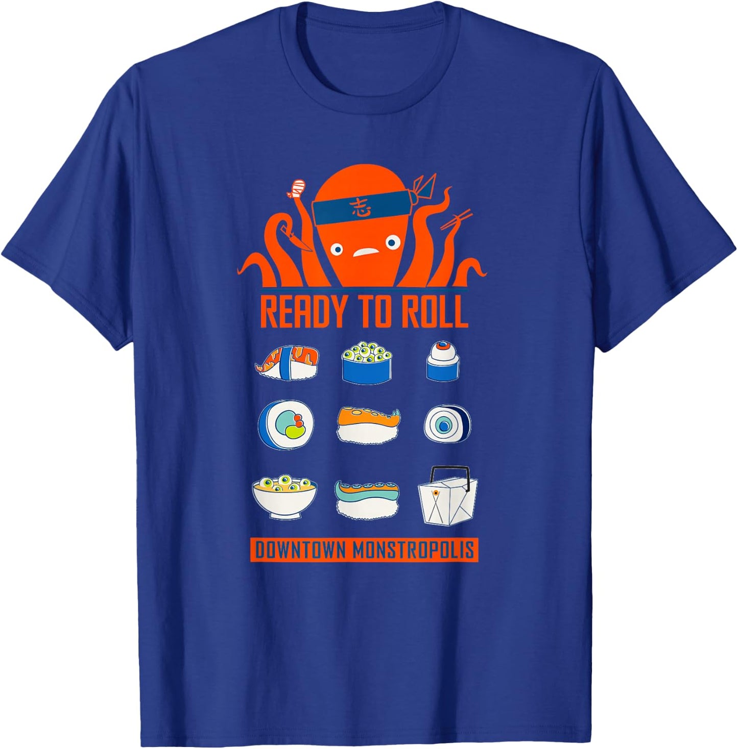 Disney and Pixar's Monsters, Inc. Harryhausen's Sushi T-Shirt - T-Shirt | Royal