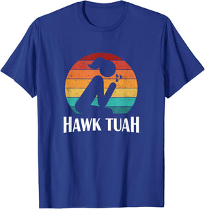 Hawk Tuah T-Shirt - T-Shirt | Royal