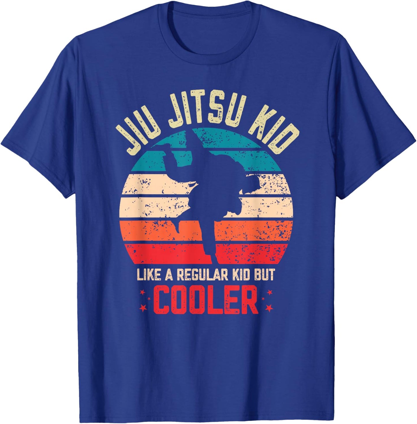Jiu Jitsu Kid Martial Art BJJ T-Shirt - T-Shirt | Royal