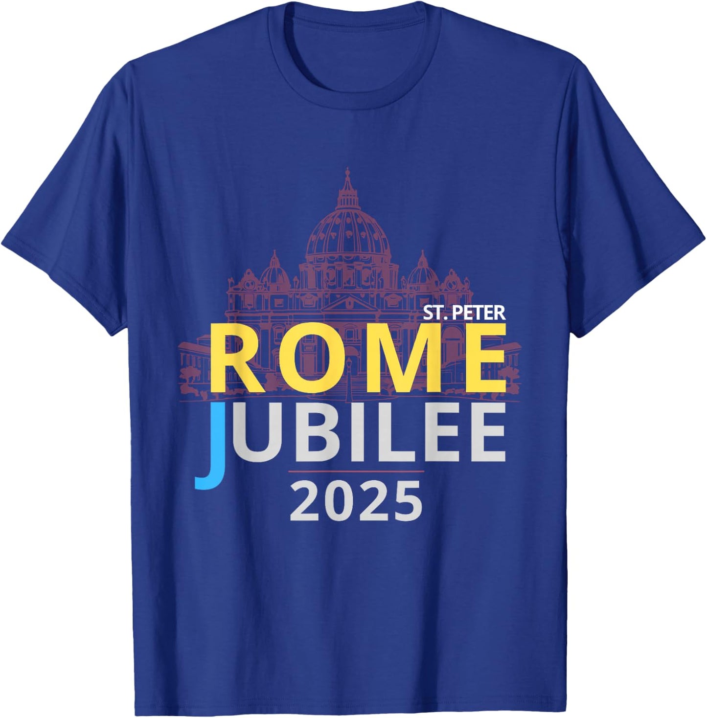 Rome Jubilee 2025 - St. Peter's Square T-Shirt - T-Shirt | Royal