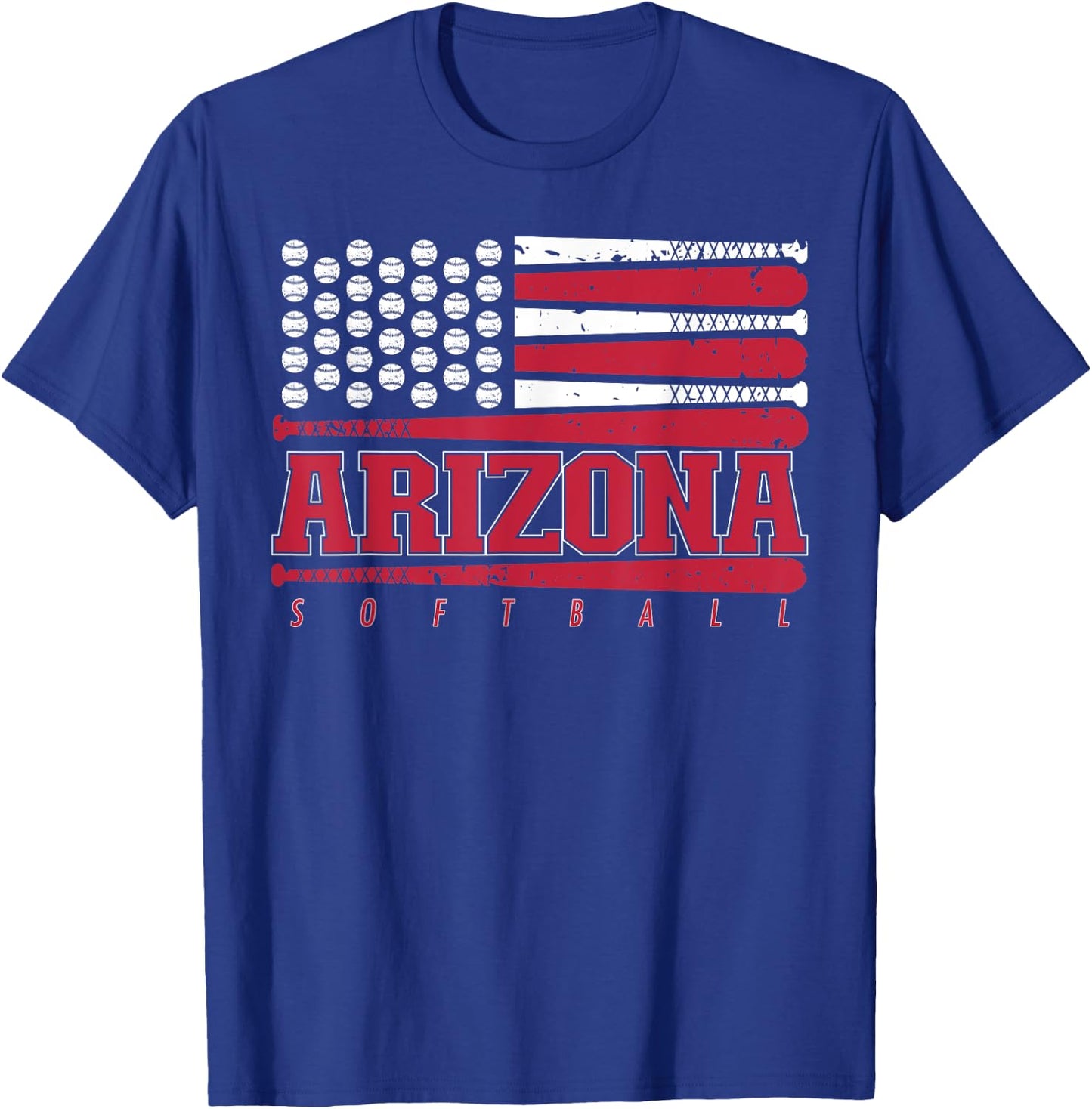 Arizona Softball Graphic T-Shirt - T-Shirt | Royal