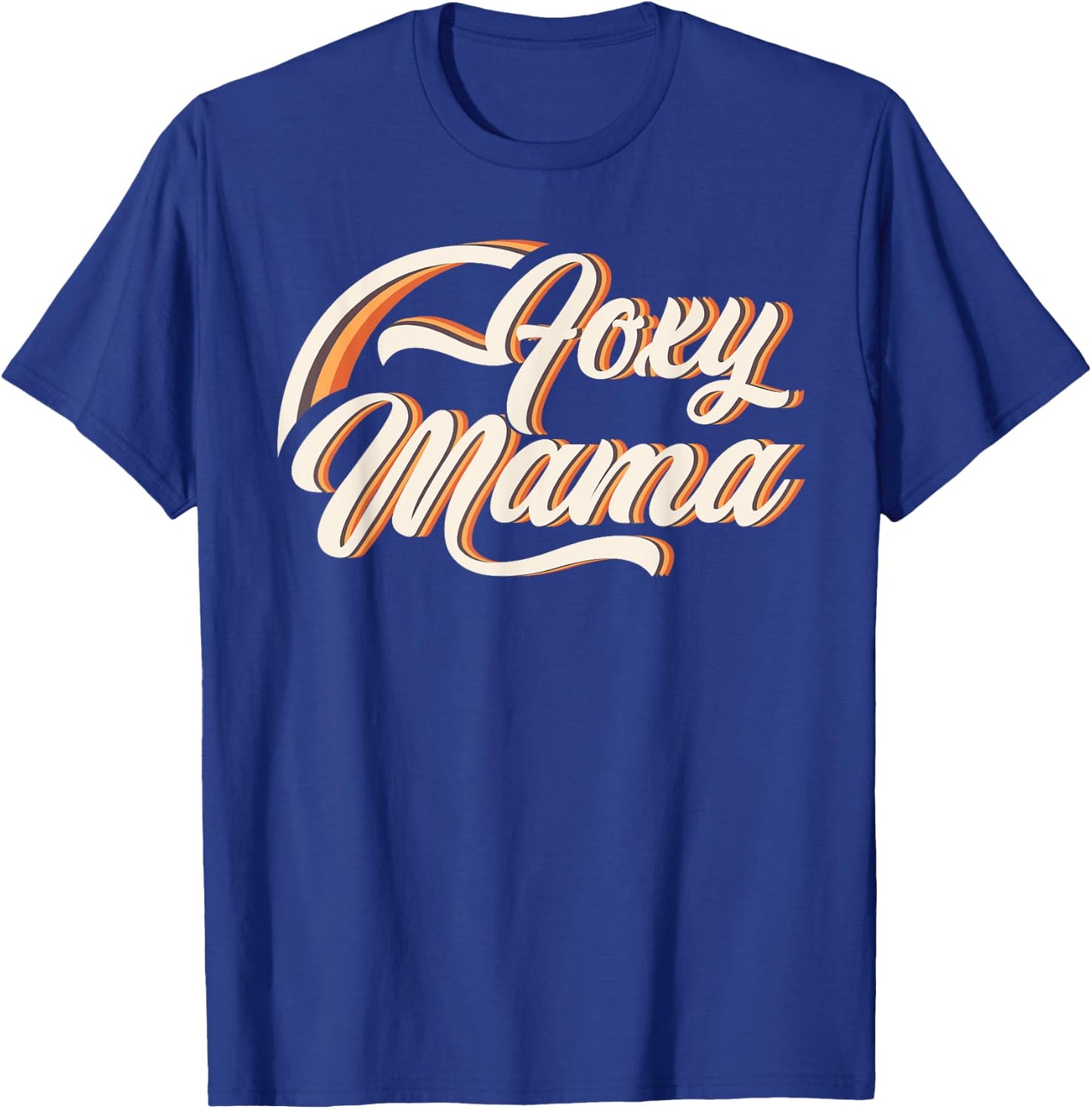 Foxy Mama Roller Disco Outfit 70s Costume T-Shirt - T-Shirt | Royal