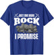 Just One More Rock - Rock Collector Geode Hunter Geology T-Shirt - T-Shirt | Royal