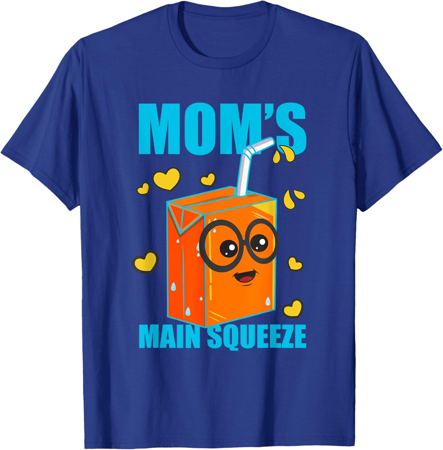 Cute Funny Moms Main Squeeze Funny Juicebox Boy Girl Toddler T-Shirt - T-Shirt | Royal