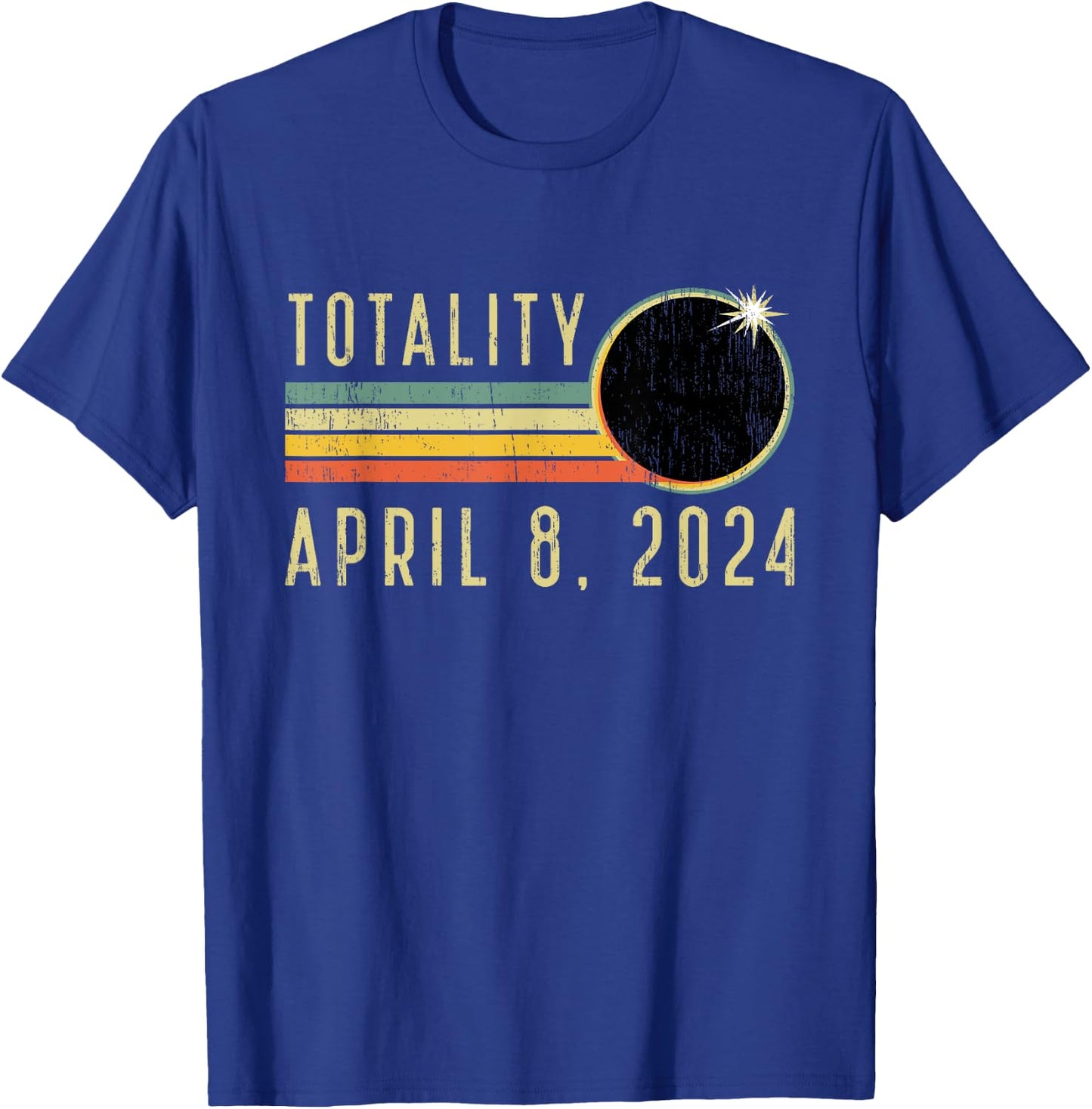 Solar Eclipse Shirt April 8 2024 Totality Solar Eclipse T-Shirt - T-Shirt | Royal