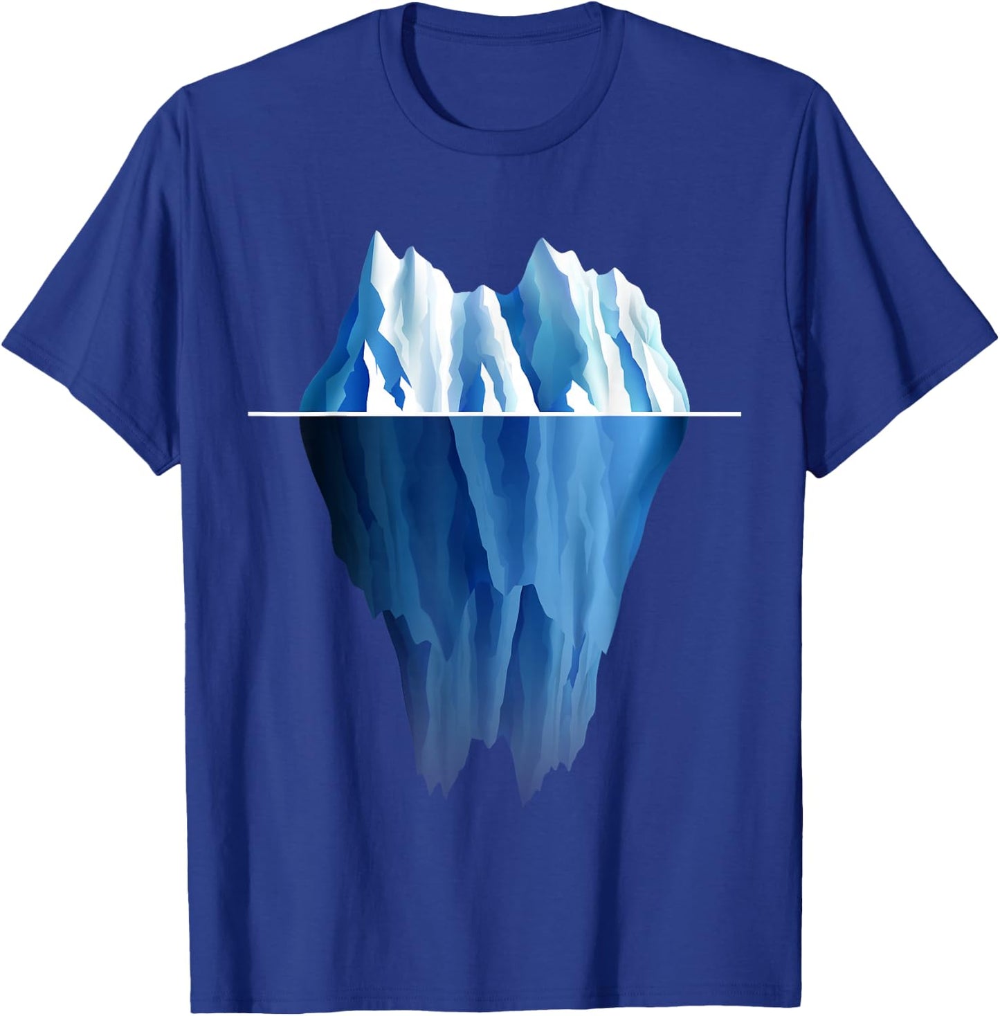 Beautiful Iceberg in the Water T-Shirt - T-Shirt | Royal