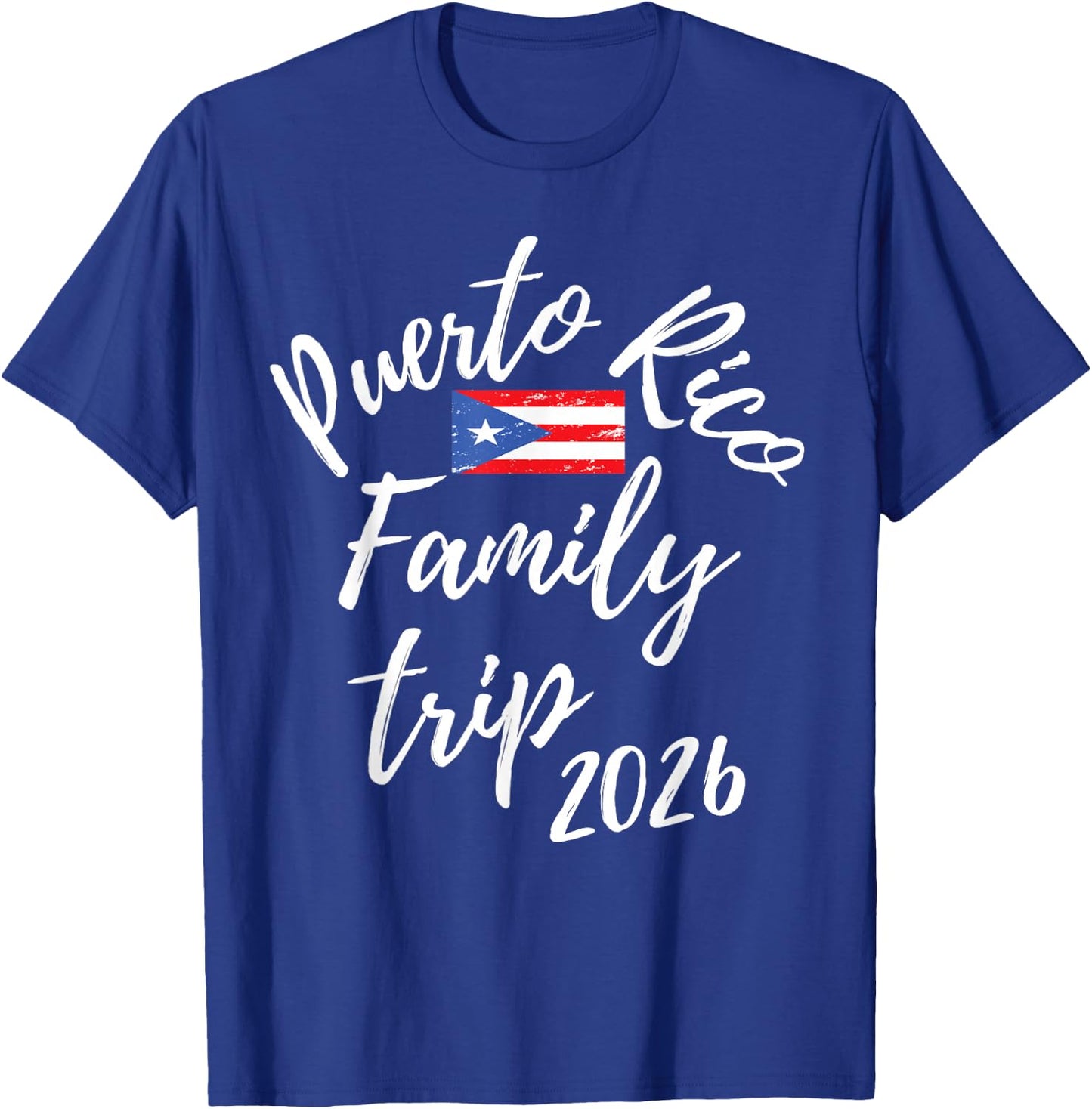 Puerto Rico Family Trip 2026 Vacation Fun Matching Group T-Shirt - T-Shirt | Royal