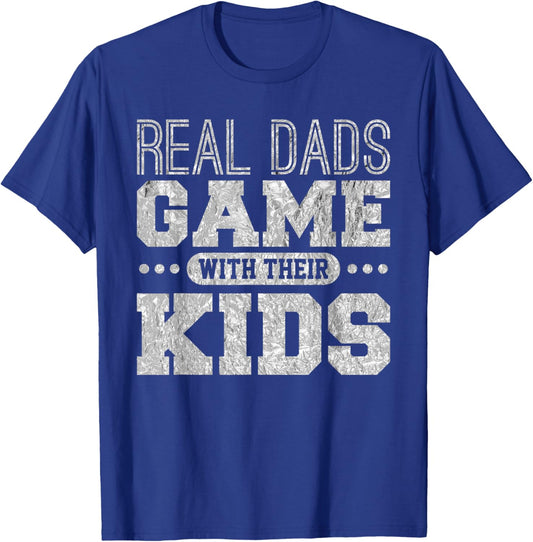 Gaming Fathers Day Gamer Dad Shirt Gift from Son or Daughter T-Shirt - T-Shirt | Royal