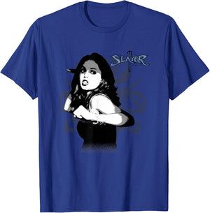 Buffy The Vampire Slayer Faith Nouveau Slayer Portrait T-Shirt - T-Shirt | Royal