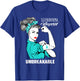 Scleroderma Warrior Unbreakable Shirt Awareness Gift T-Shirt - T-Shirt | Royal