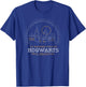 Harry Potter I'd Rather Stay At Hogwarts This Christmas T-Shirt - T-Shirt | Royal