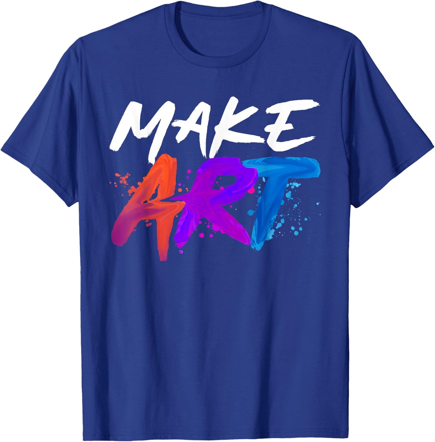 Cool Art Design Women Artists Art Painter Painting T-Shirt - T-Shirt | Royal