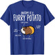 Guinea Pig Anatomy Of Furry Potato Funny Cavy Men Women Kids T-Shirt - T-Shirt | Royal