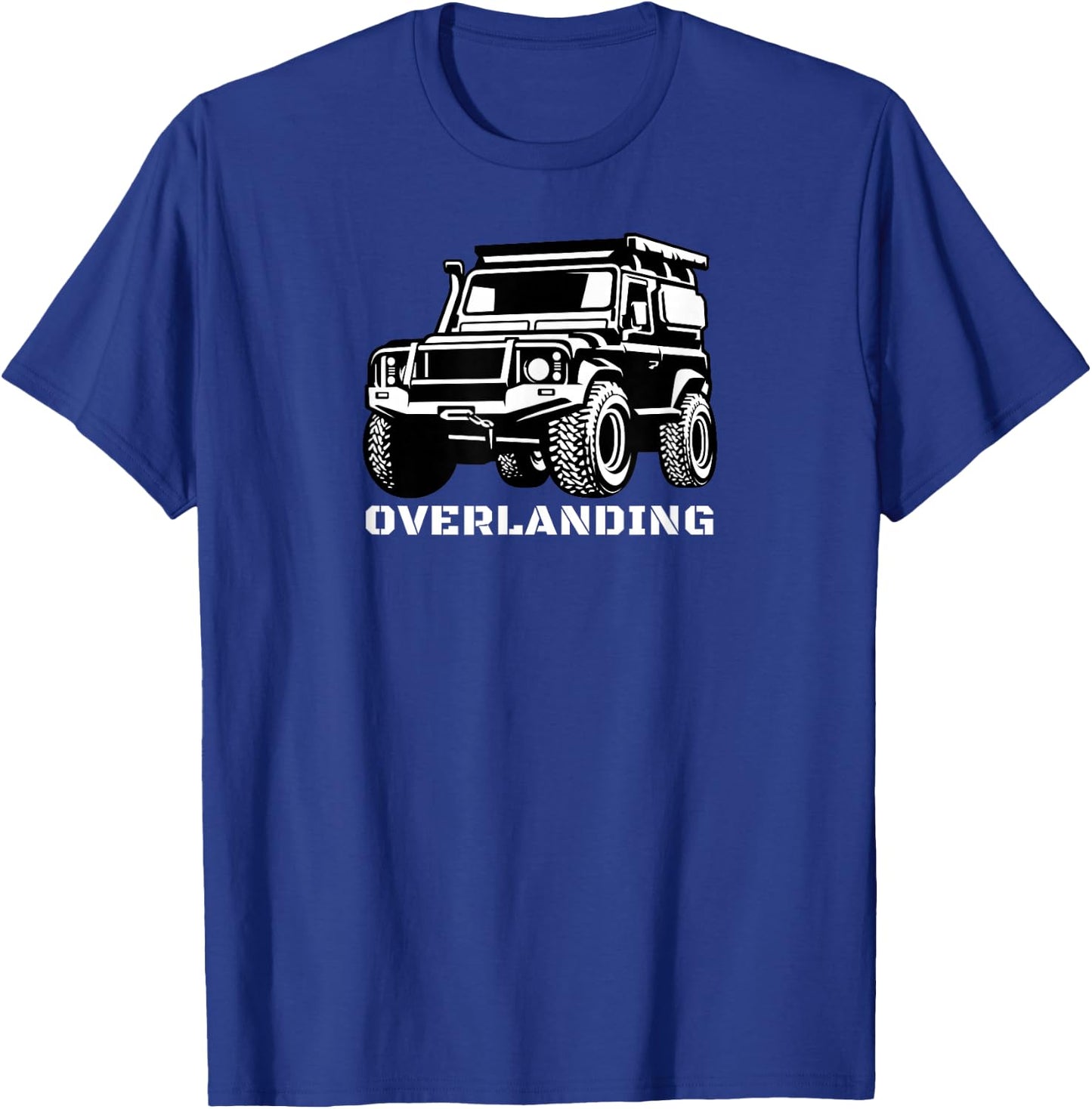 Overlanding Truck Gear Accessories, Overlanding Gear, SUV T-Shirt - T-Shirt | Royal