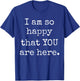 Happy Positive Affirmation Kind Motivational Teacher Student Small T-Shirt - T-Shirt | Royal