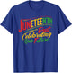 Juneteenth Black Honoring The Past Celebrating Our Future T-Shirt - T-Shirt | Royal
