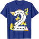 2nd Construction Birthday Party Excavator Boys 2 Years Old T-Shirt - T-Shirt | Royal