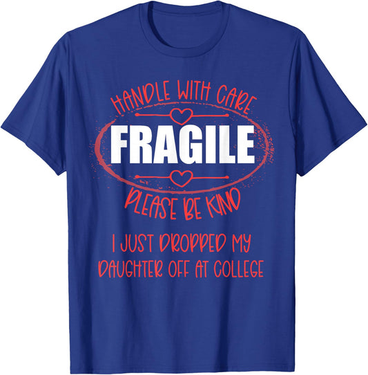 Kid Leaving For College For Mom Daughter Going To College T-Shirt - T-Shirt | Royal