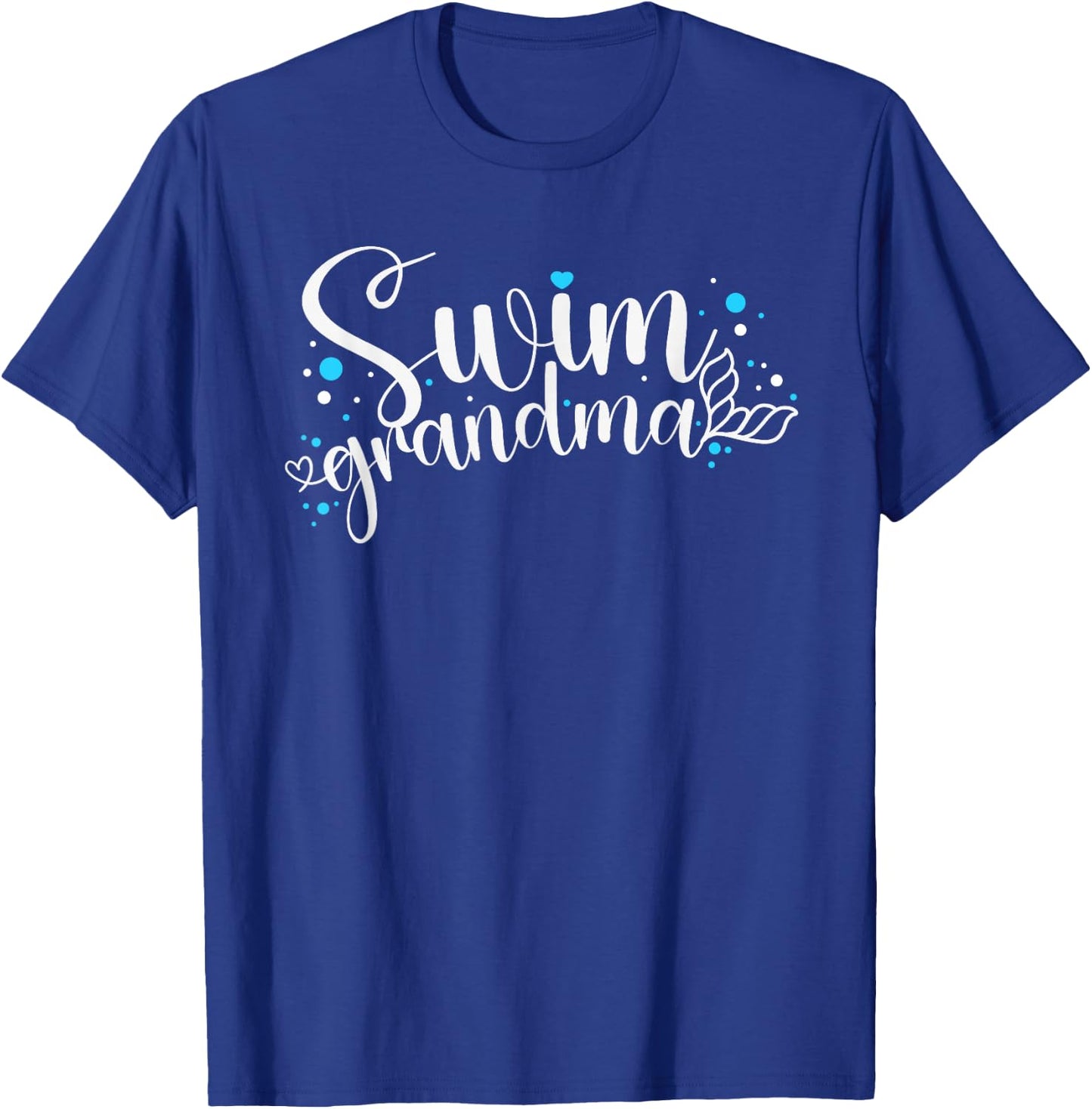 Swim Grandma Proud Swimming Grandma Of A Swimmer Grandmother T-Shirt - T-Shirt | Royal
