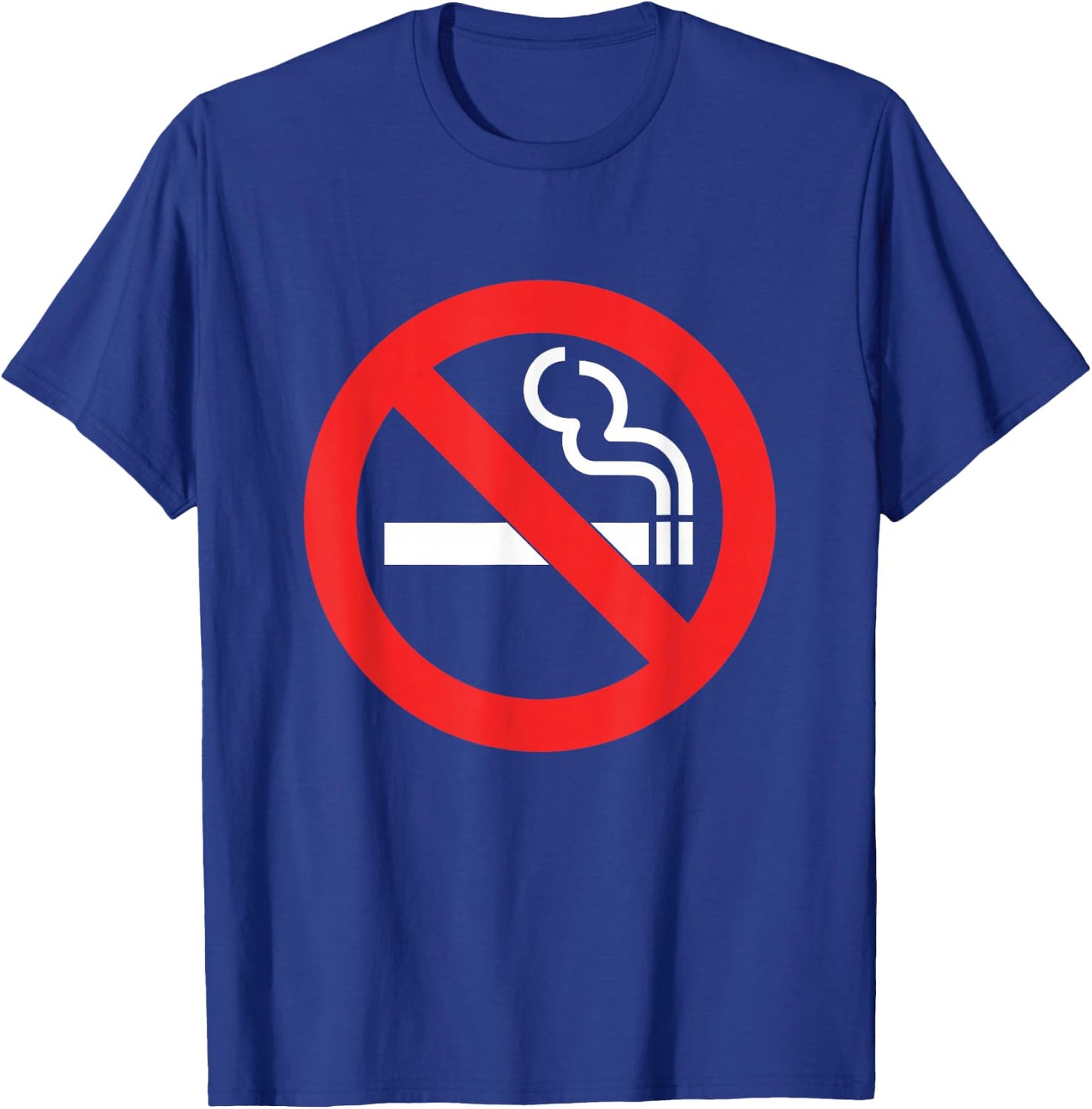 Non-smoking symbol T-Shirt - T-Shirt | Royal