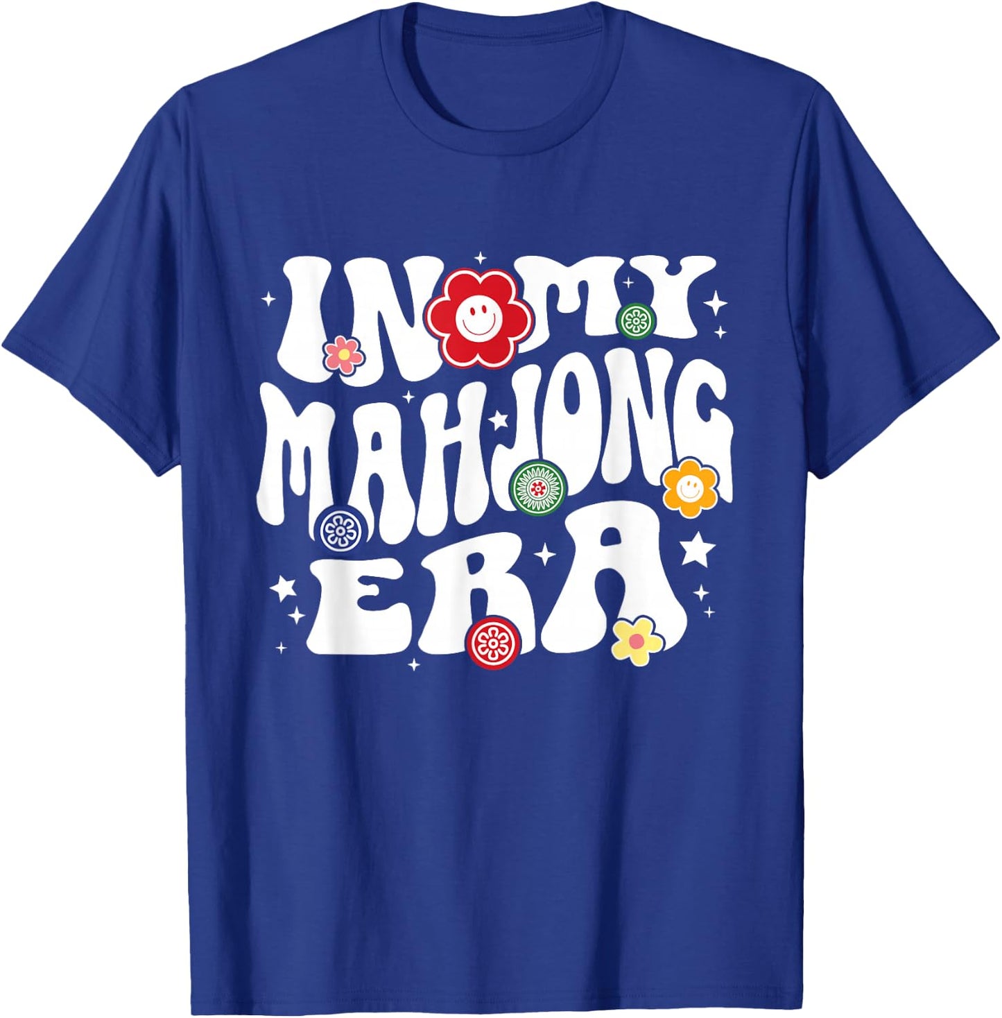 In My Mahjong Era Mah Jongg Player T-Shirt - T-Shirt | Royal