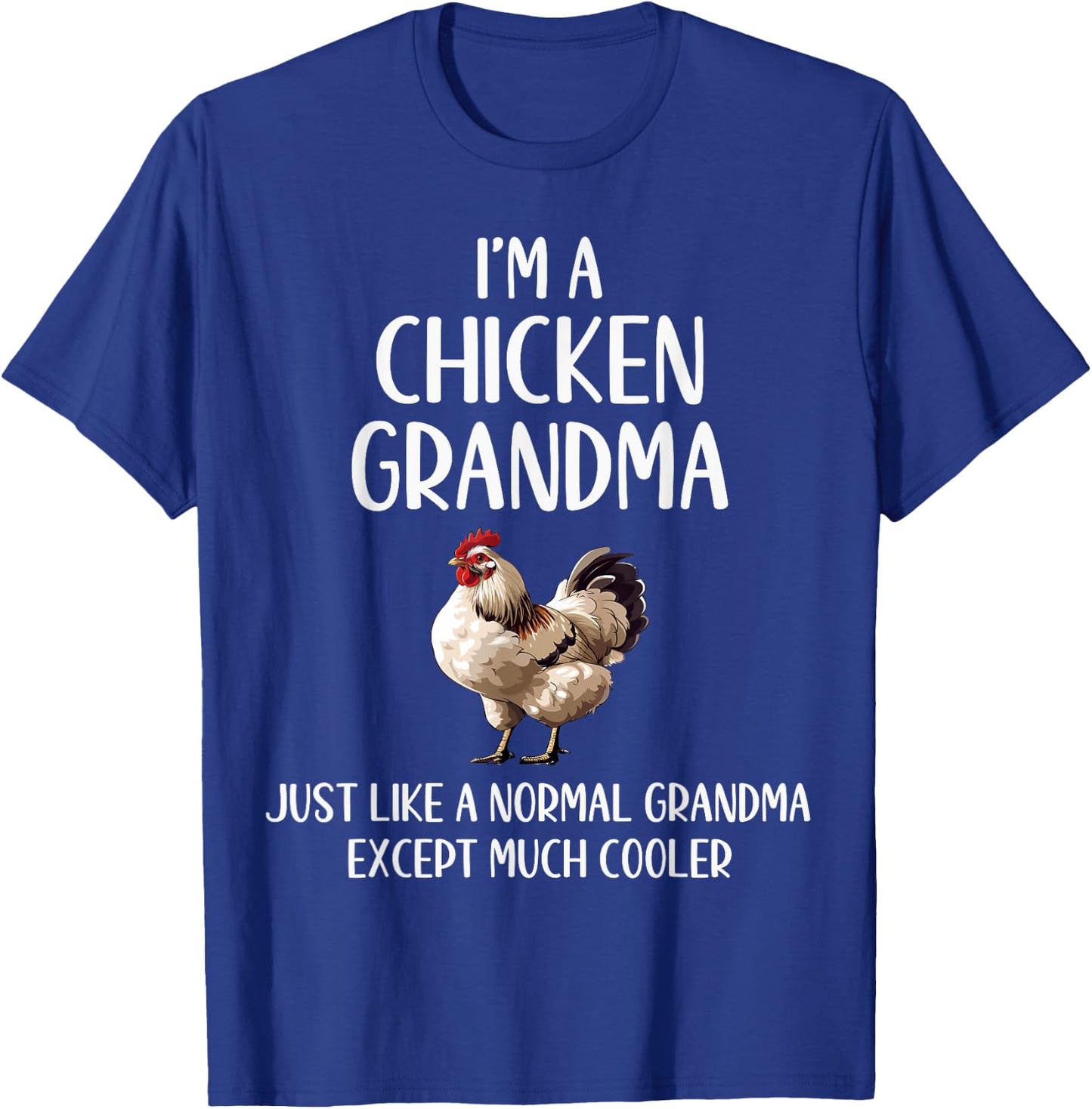 Chicken Grandma Definition Chicken Lovers Farmer Mothers Day T-Shirt - T-Shirt | Royal