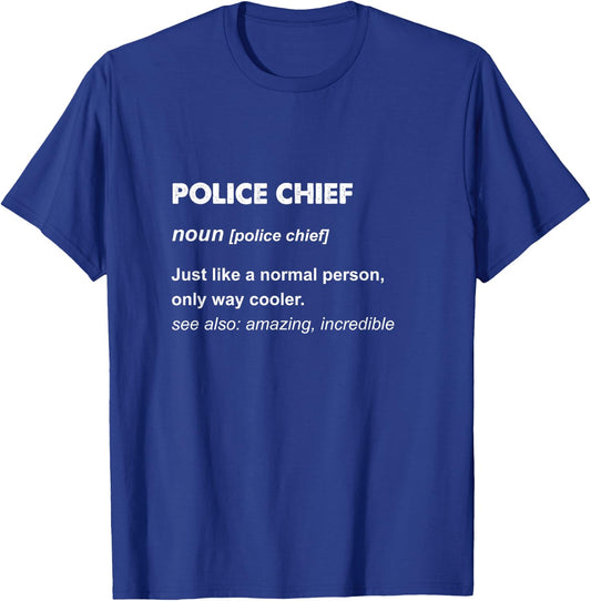 Police Chief T-Shirt - T-Shirt | Royal