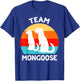 Funny Mongooses , Small, Black T-Shirt - T-Shirt | Royal
