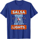 Salsa Nights And City Lights Latin Music Salsa Dance T-Shirt - T-Shirt | Royal